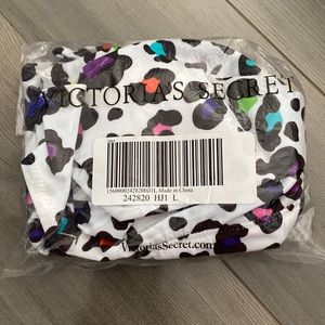 VS Colorful Leopard Bandeau Bikini Top